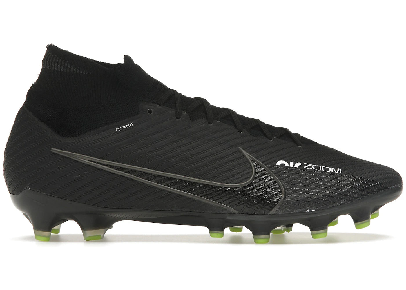 Nike Zoom Mercurial Superfly 9 Elite AG-Pro-Noir Blanc Volt
