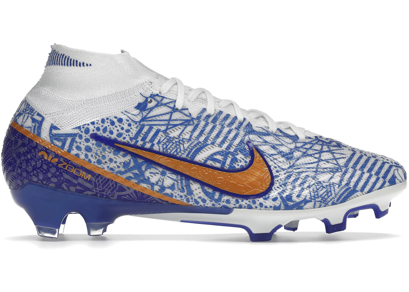 Nike Zoom Mercurial Superfly 9 Elite CR7 FG-Azulejo