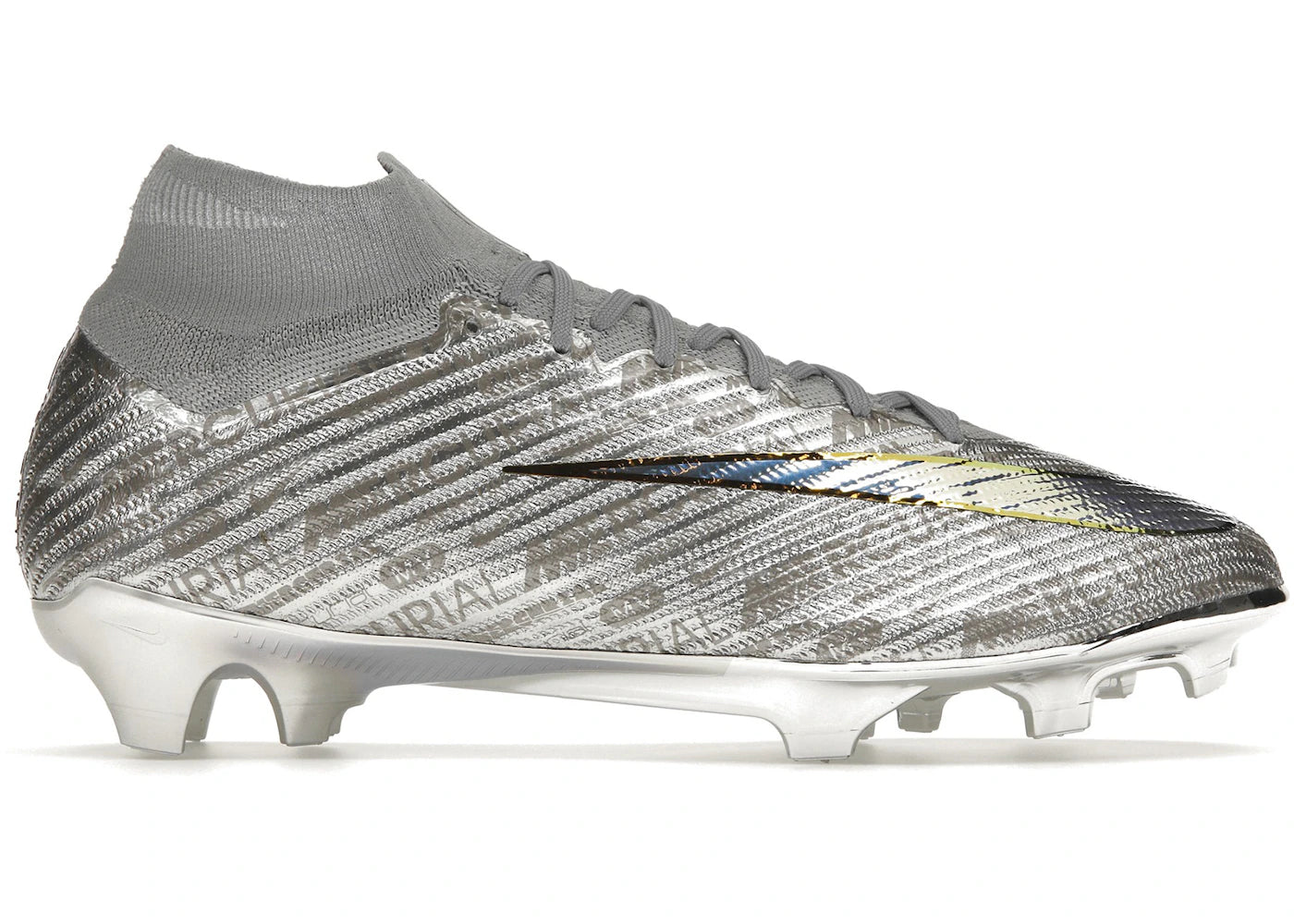 Nike Zoom Mercurial Superfly 9 Elite XXV SE FG-Metallic Silver