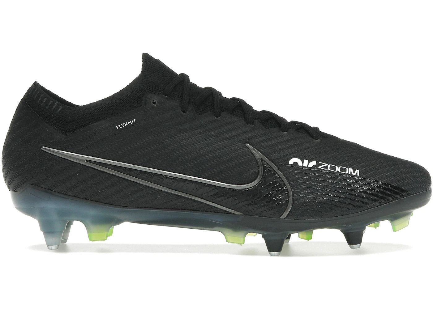 Nike Zoom Mercurial Vapor 15 Elite SG-Pro-Anti-Clog Traction Black White Volt