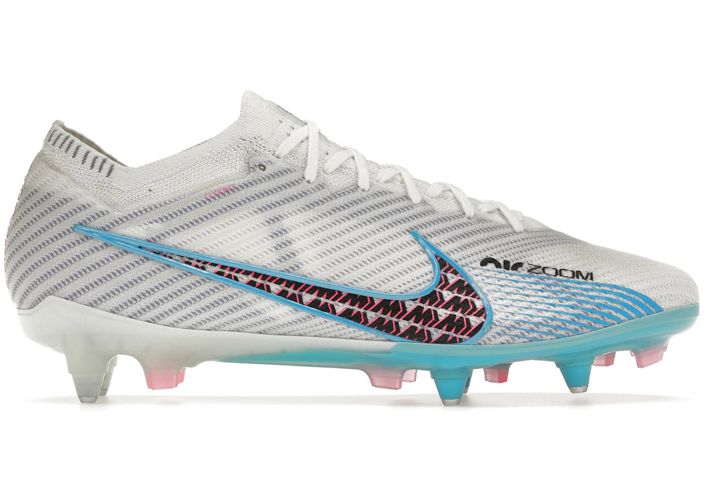 Nike Zoom Mercurial Vapor 15 Elite SG-Pro Anti-Clog Traction-Blast Pack Bleu Baltique