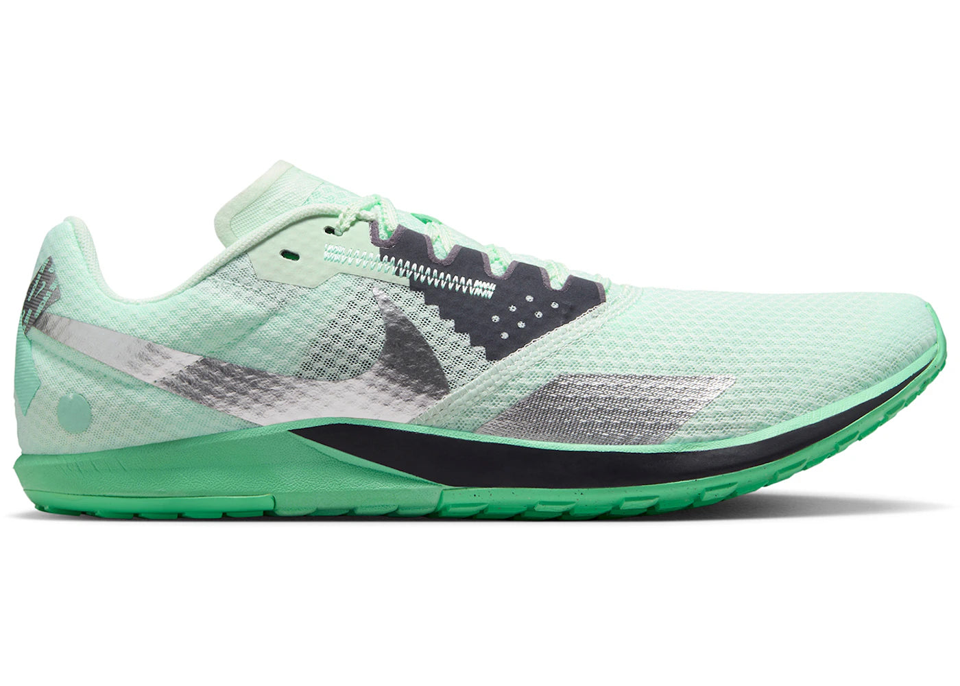 Nike Zoom Rival Waffle 6 Barely Green Green Glow Mint Foam Metallic Silver
