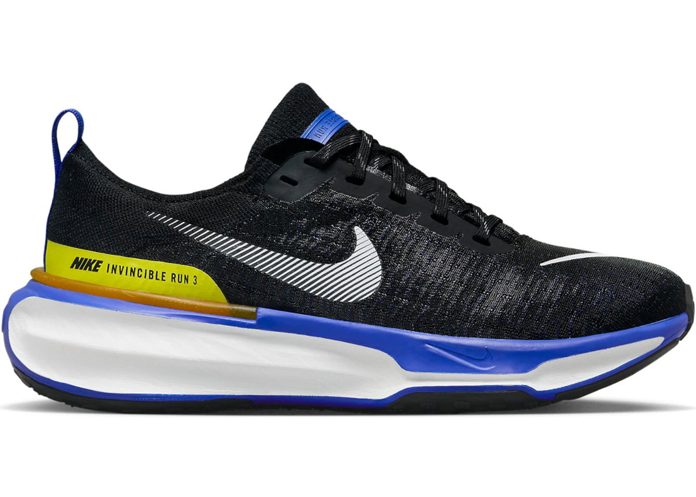 Nike ZoomX Invincible Run 3-Black Racer Blue High Voltage White