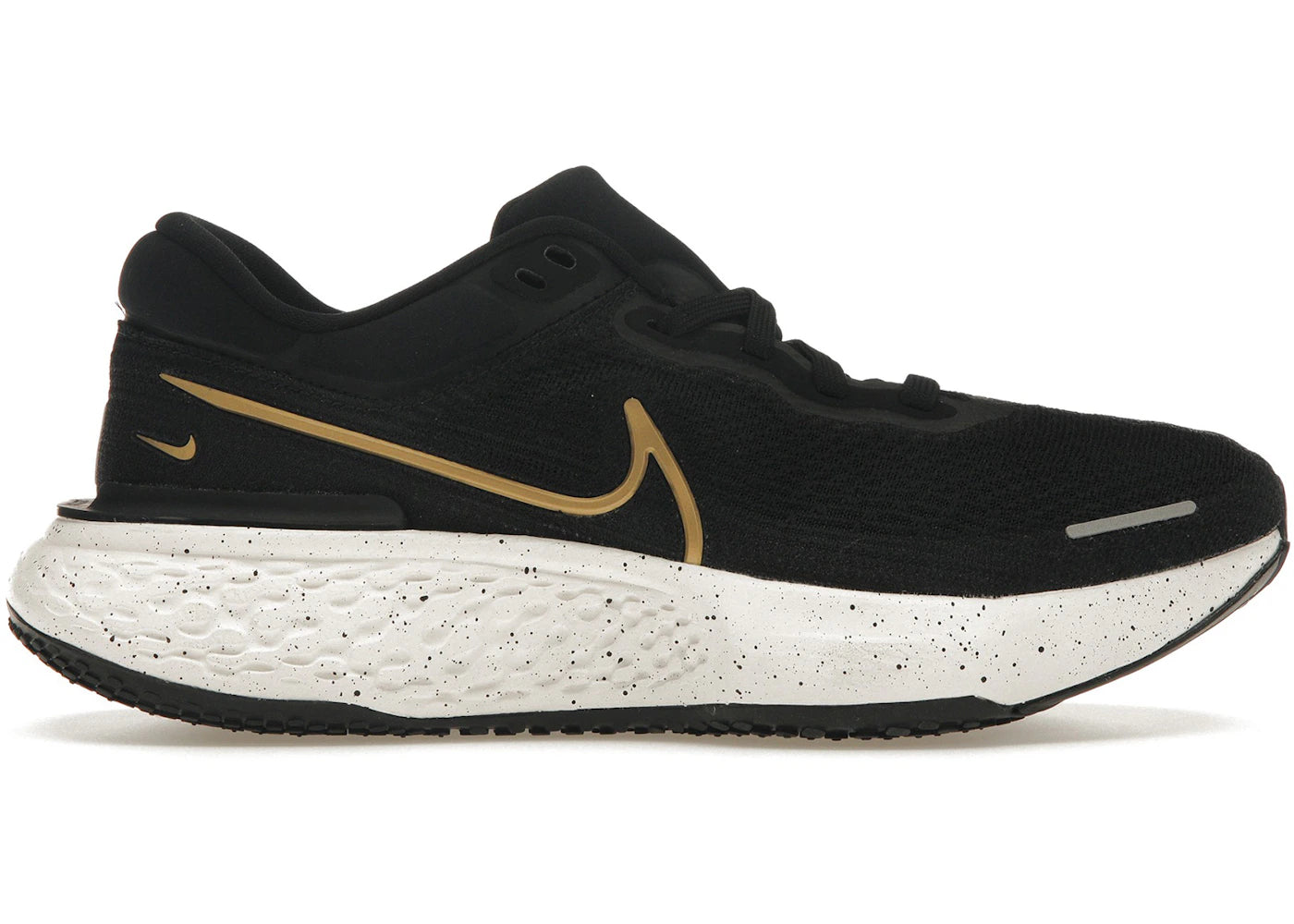 Nike ZoomX Invincible Run Flyknit Black Metallic Gold