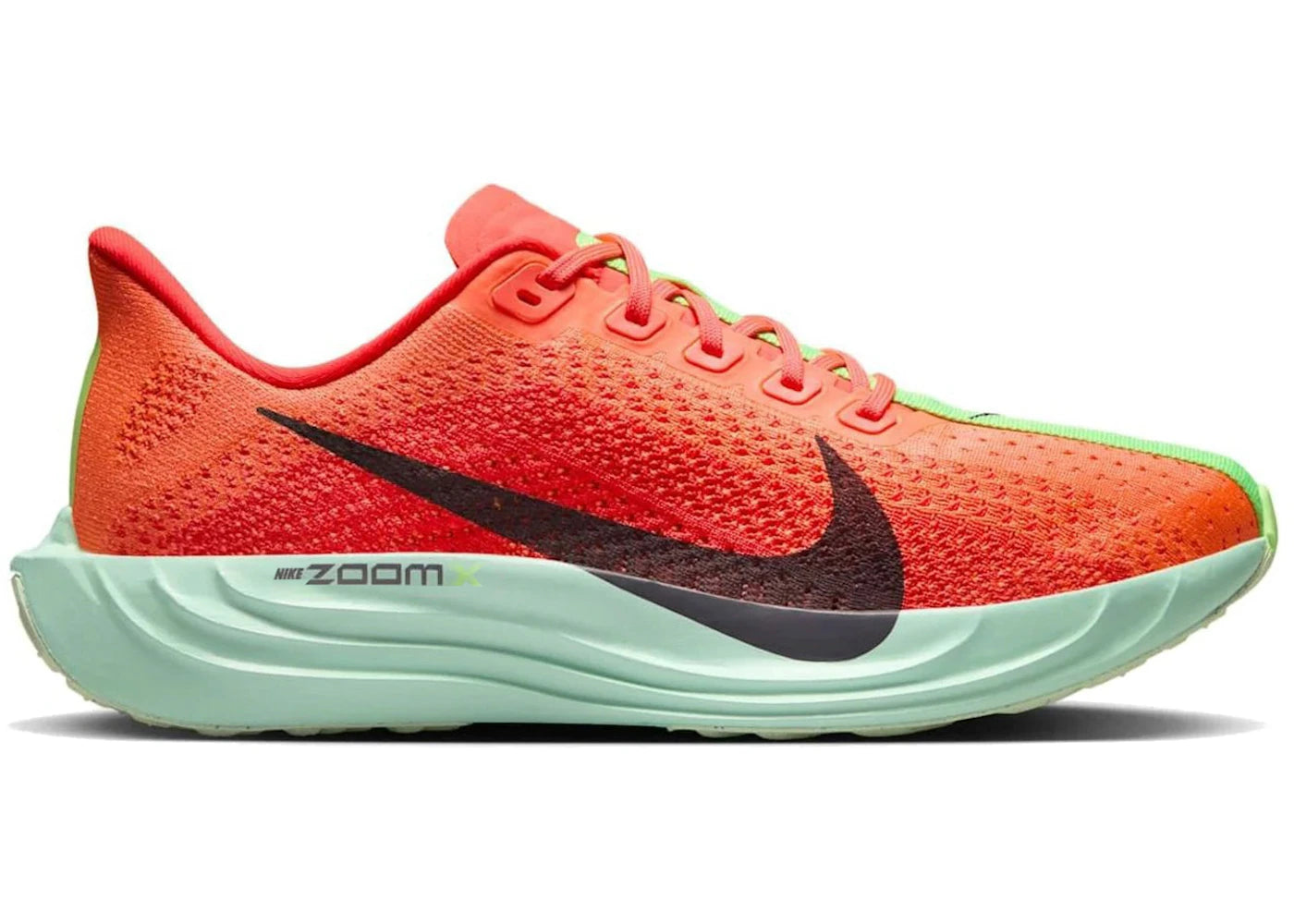 Nike ZoomX Pegasus Plus Bright Crimson Lime Blast