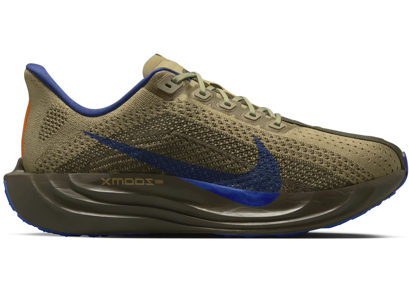 Nike ZoomX Pegasus Plus-Cargo Khaki Neutral Olive Racer Blue Deep Royal Blue