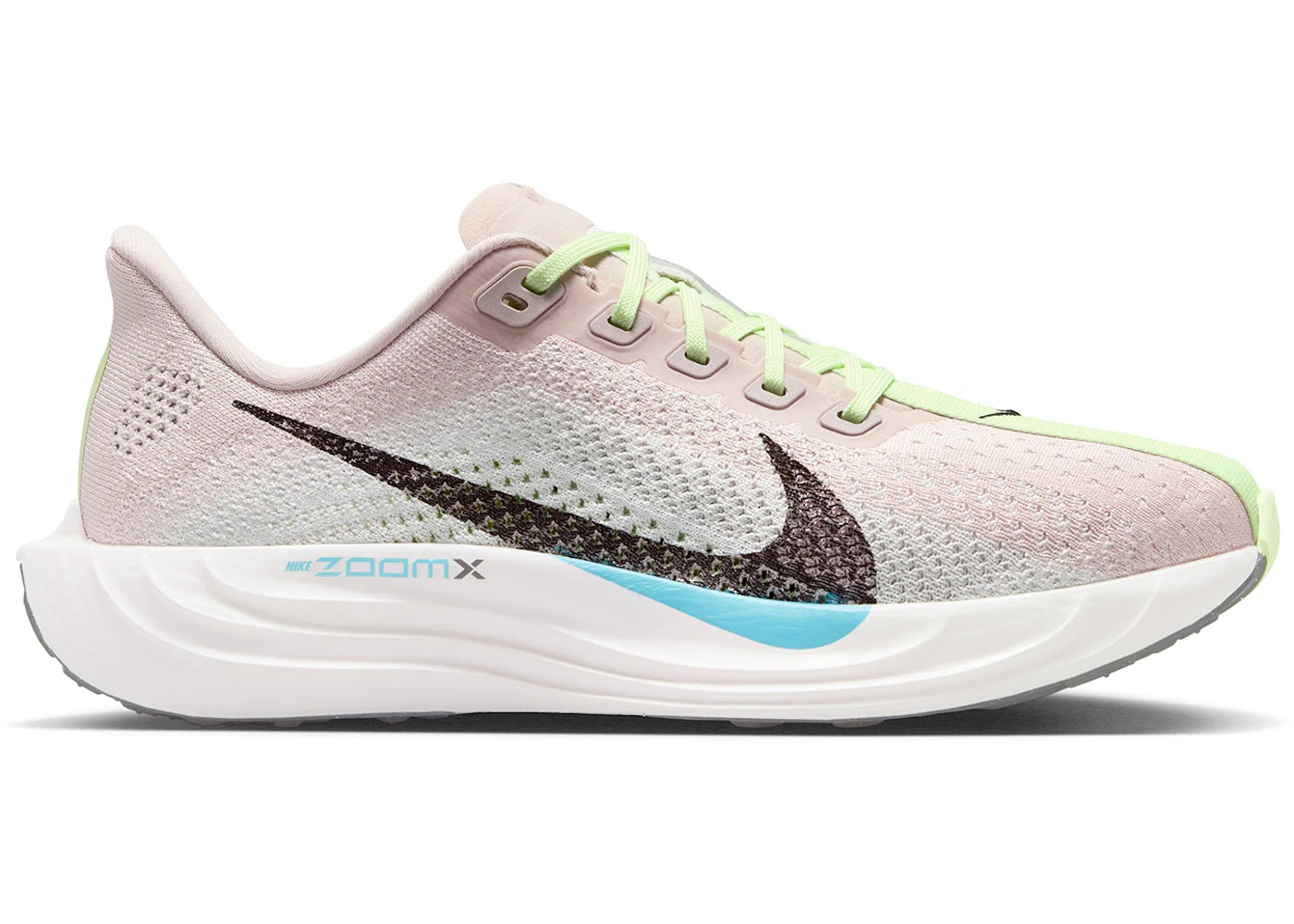 Nike ZoomX Pegasus Plus Silt Red Barely Volt Platinum Tint Black
