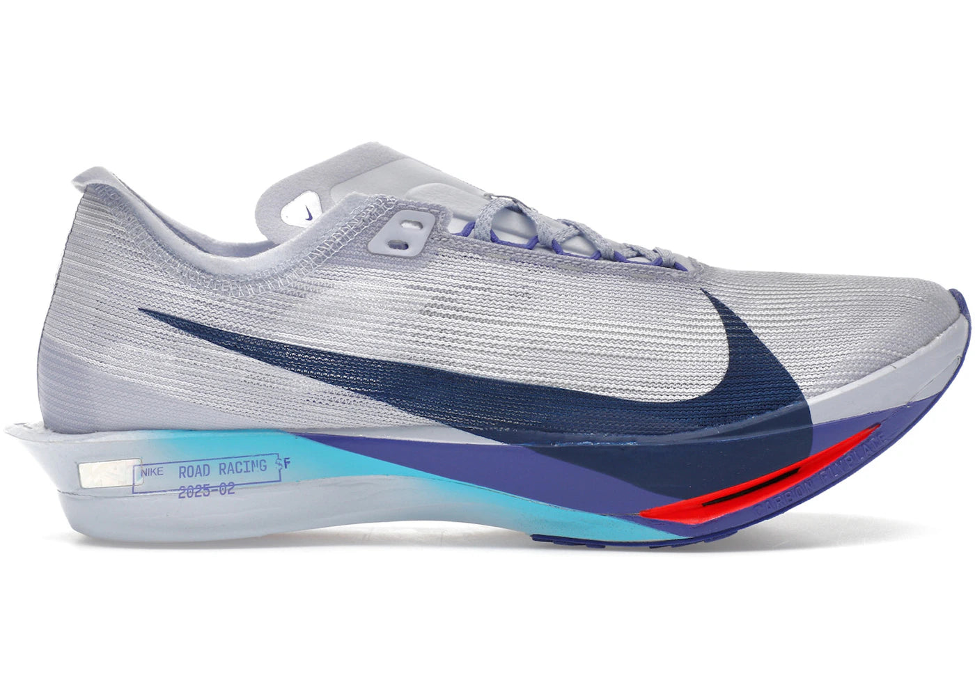 Nike ZoomX StreakFly 2 - Fantôme Violet Persan Bleu Éclair Voie