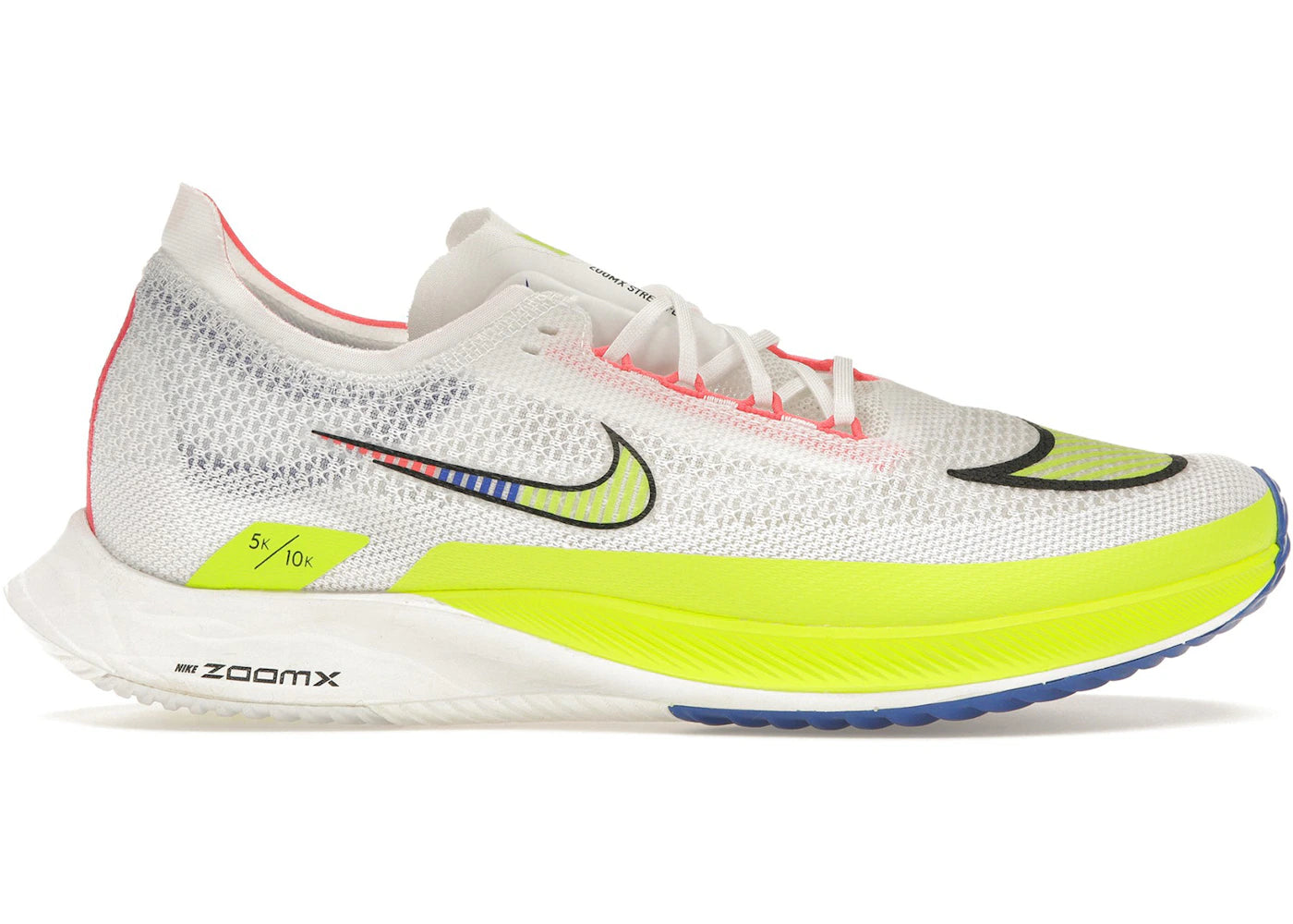 Nike ZoomX Streakfly Premium-White Volt Racer Blue