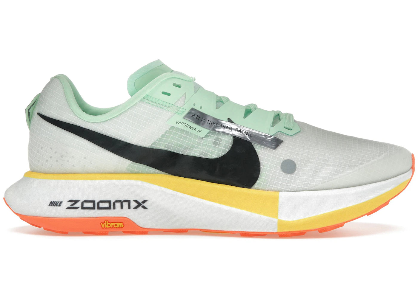 Nike ZoomX Ultrafly Trail-Vapor Green Laser Orange