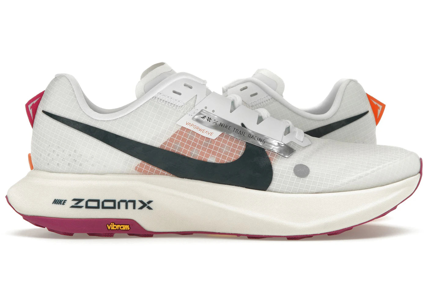 Nike ZoomX Ultrafly Trail-White Safety Orange Vivid Grape