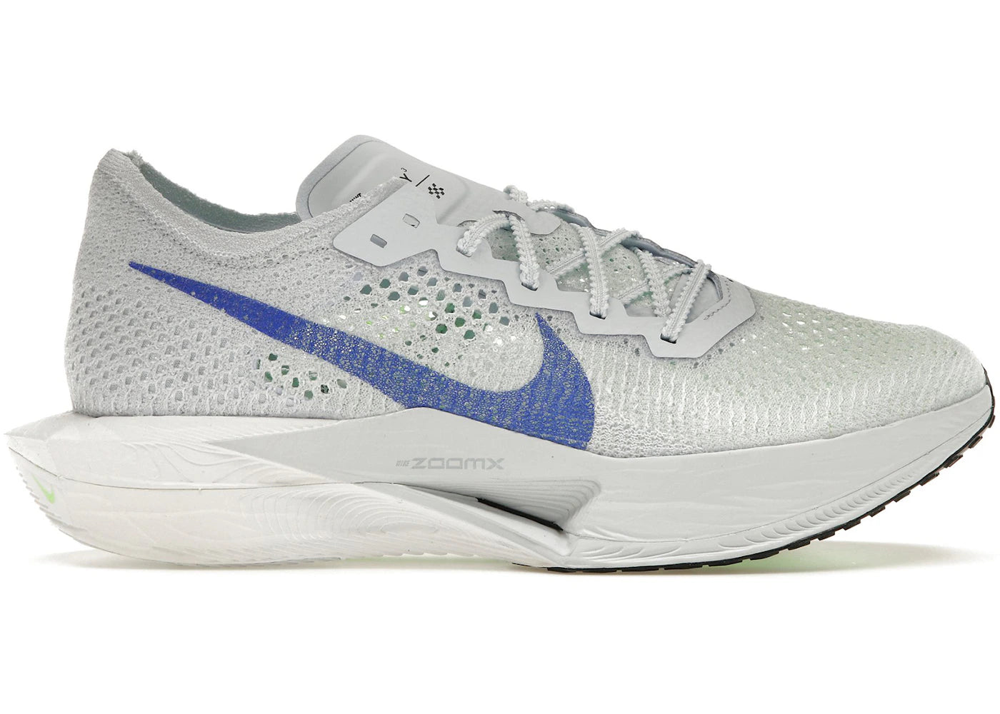 Nike ZoomX Vaporfly 3 Football Gris Racer Bleu