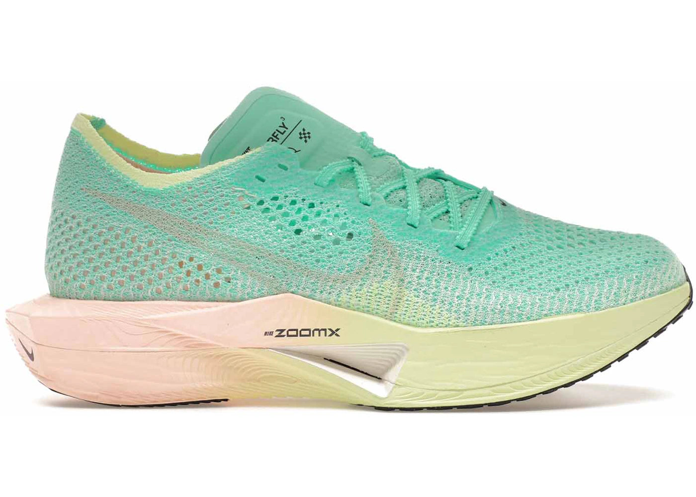Nike ZoomX Vaporfly 3-Mint Foam Sunset Tint (Women's)