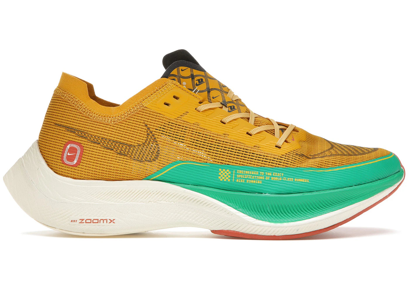 Nike ZoomX Vaporfly Next% 2-1972 Dark Sulfur Stadium Green