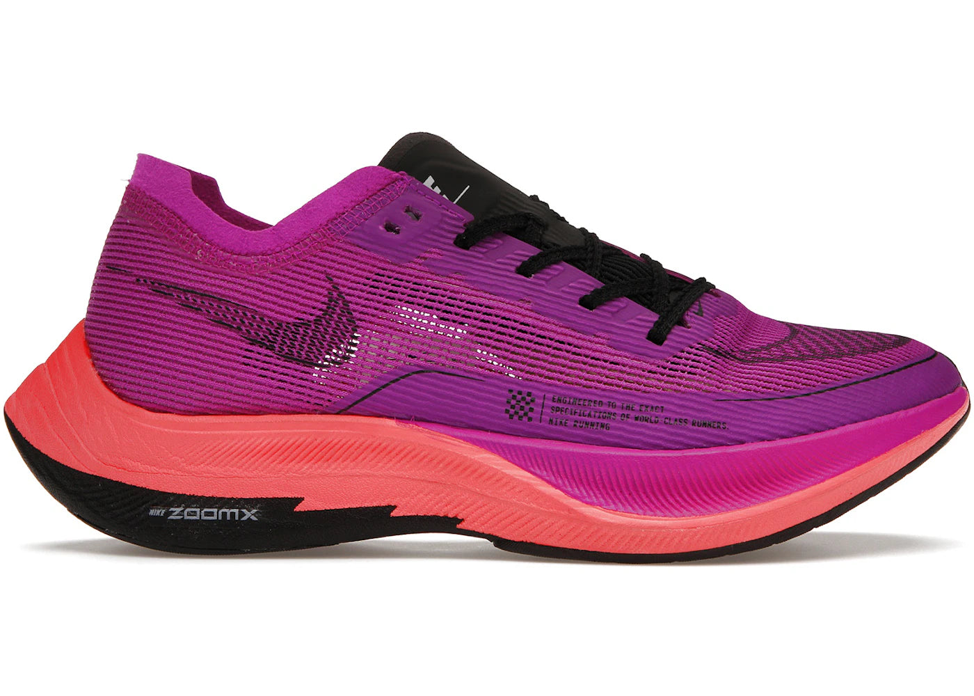 Nike ZoomX Vaporfly Next% 2-Hyper Violet Flash Crimson