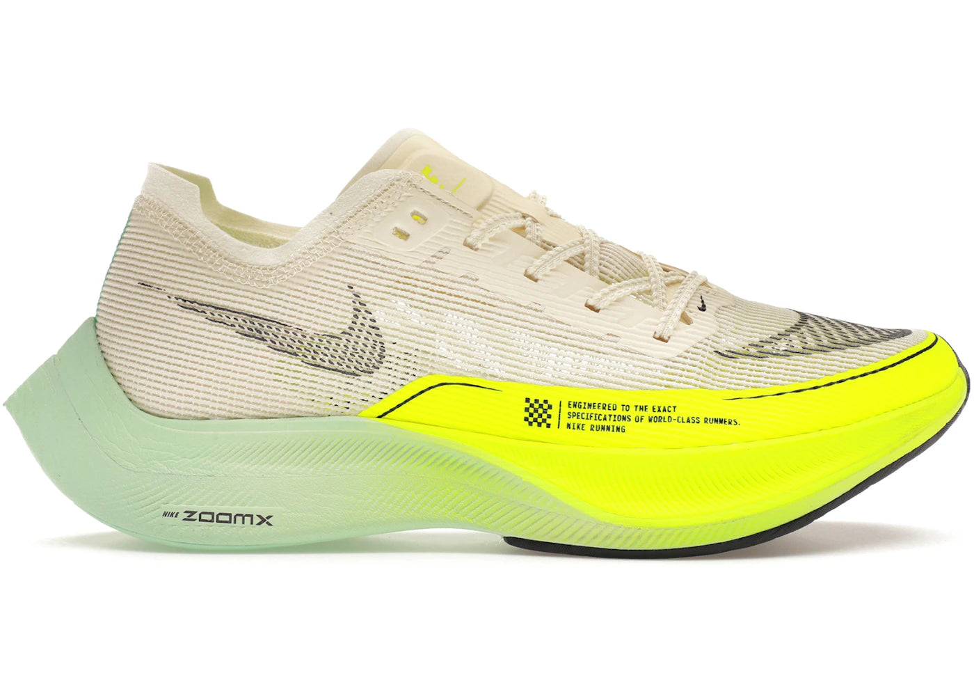 Nike ZoomX Vaporfly Next% 2-Coconut Milk Ghost Green