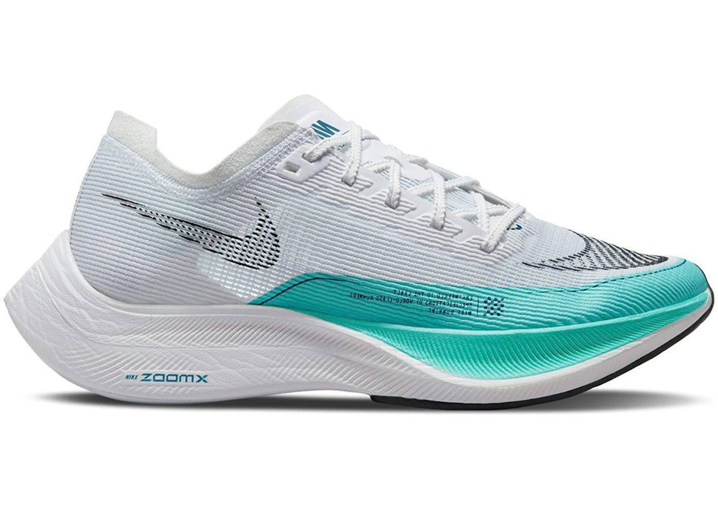 Nike ZoomX Vaporfly Next% 2-White Aurora Green (Women's)