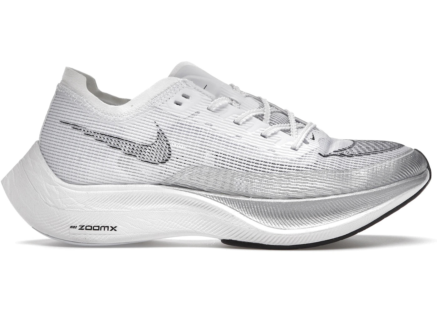 Nike ZoomX Vaporfly Next% 2-White Metallic Silver