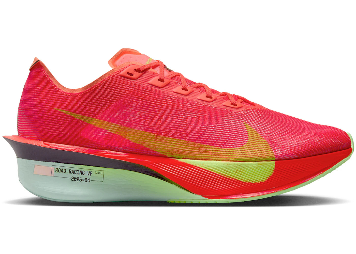 Nike ZoomX Vaporfly Next% 4-Bright Crimson Mint Foam Cave Purple Lime Blast