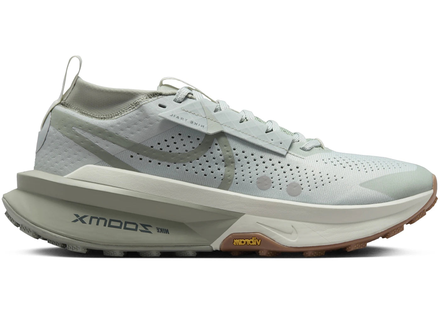 Nike ZoomX Zegama 2-Light Silver Sea Glass Vintage Green Jade Horizon