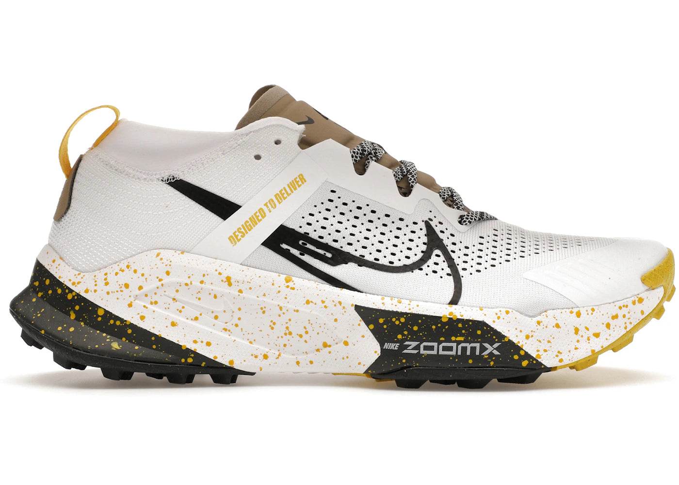 Nike ZoomX Zegama-White Black Vivid Sulphur