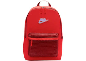 Nike x LEGO Collection Heritage 25L Backpack Rush Red/Dark Cayenne/Metallic Silver - main view
