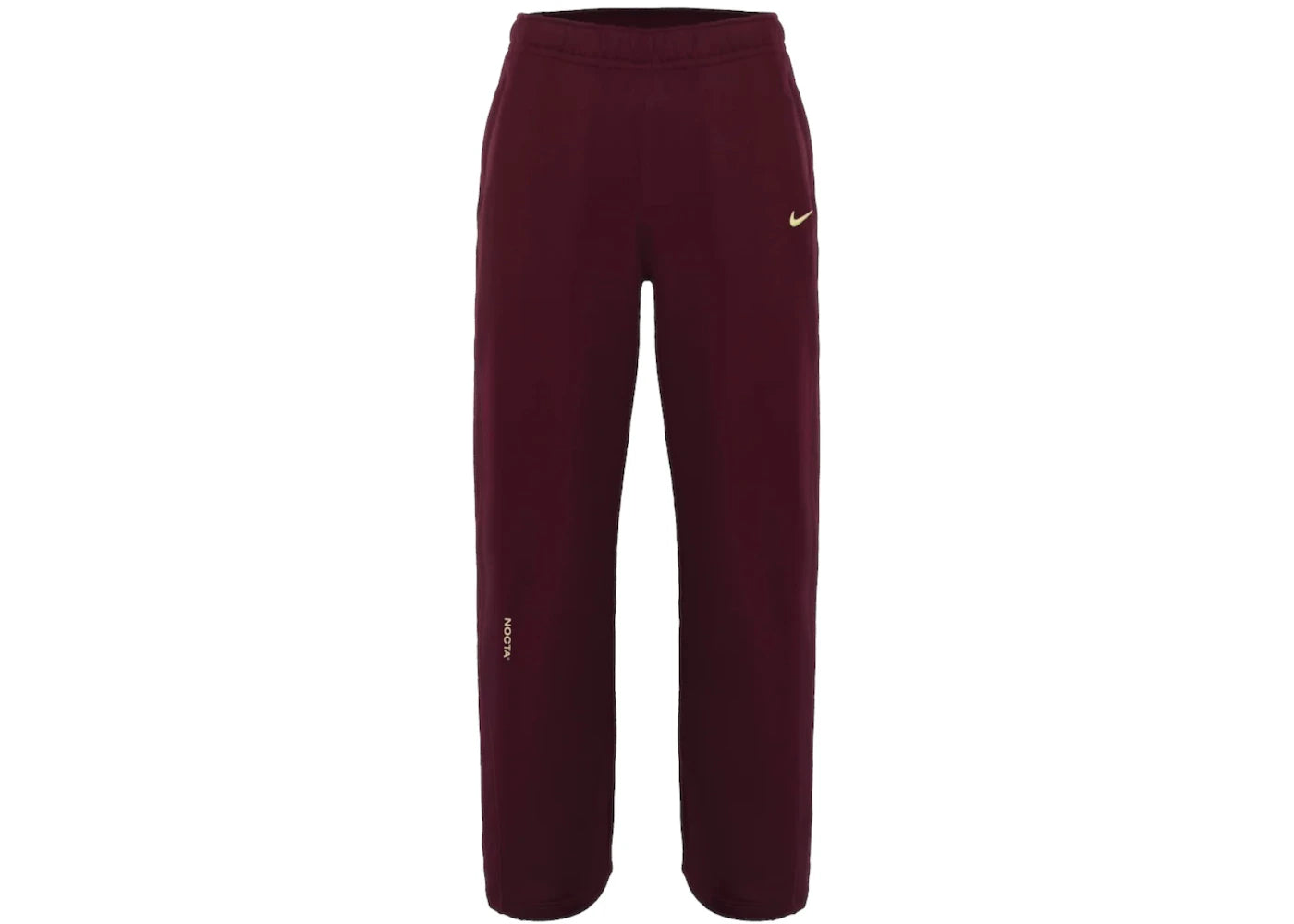 Nike x NOCTA Fleece CS Open Hem Sweatpant-Dark Beetroot