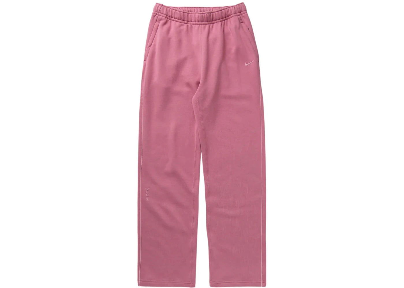 Nike x NOCTA Fleece CS Open Hem Sweatpant-Desert Berry