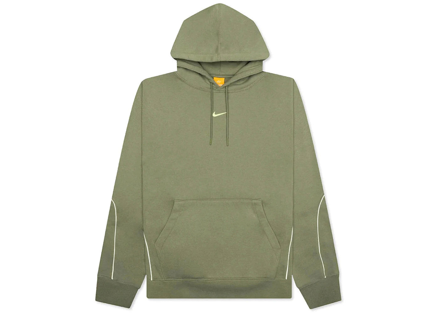 Nike x NOCTA NRG Fleece CS Hoodie-Oil Green/Light Liquid Lime