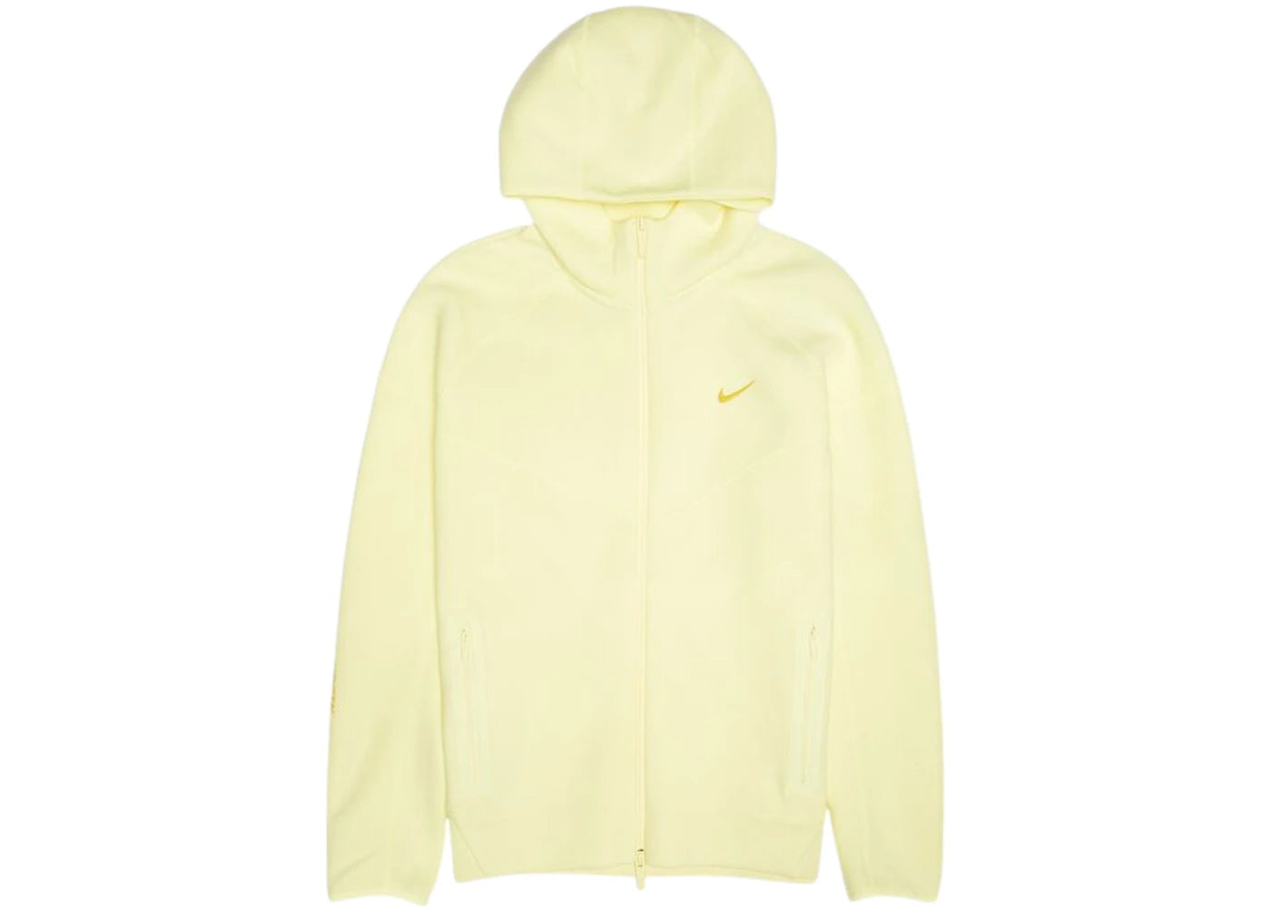 Nike x NOCTA NRG Tech Fleece Full Zip Hoodie-Citron Tint/Vivid Sulfur