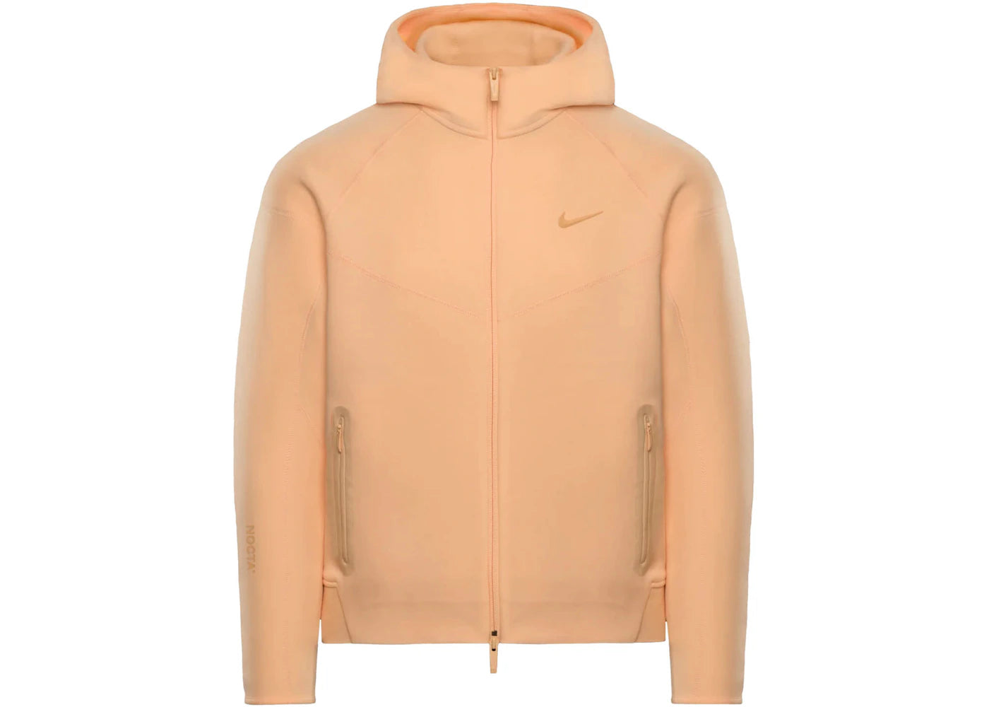 Nike x NOCTA NRG Tech Fleece Full Zip Hoodie-Ice Peach