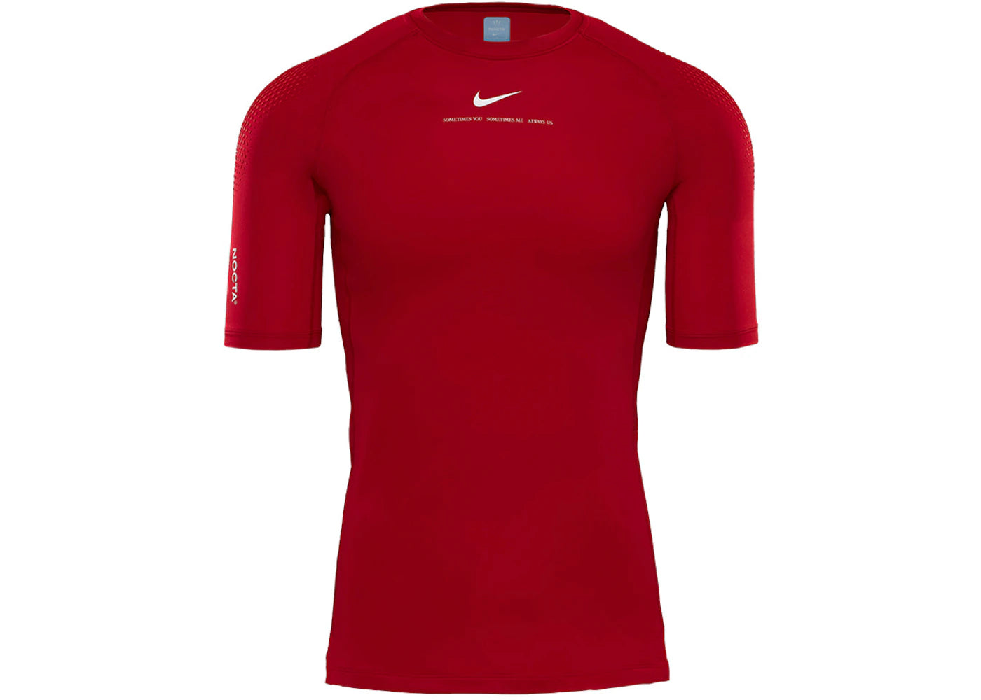Nike x NOCTA S/S Base Layer Top-University Red