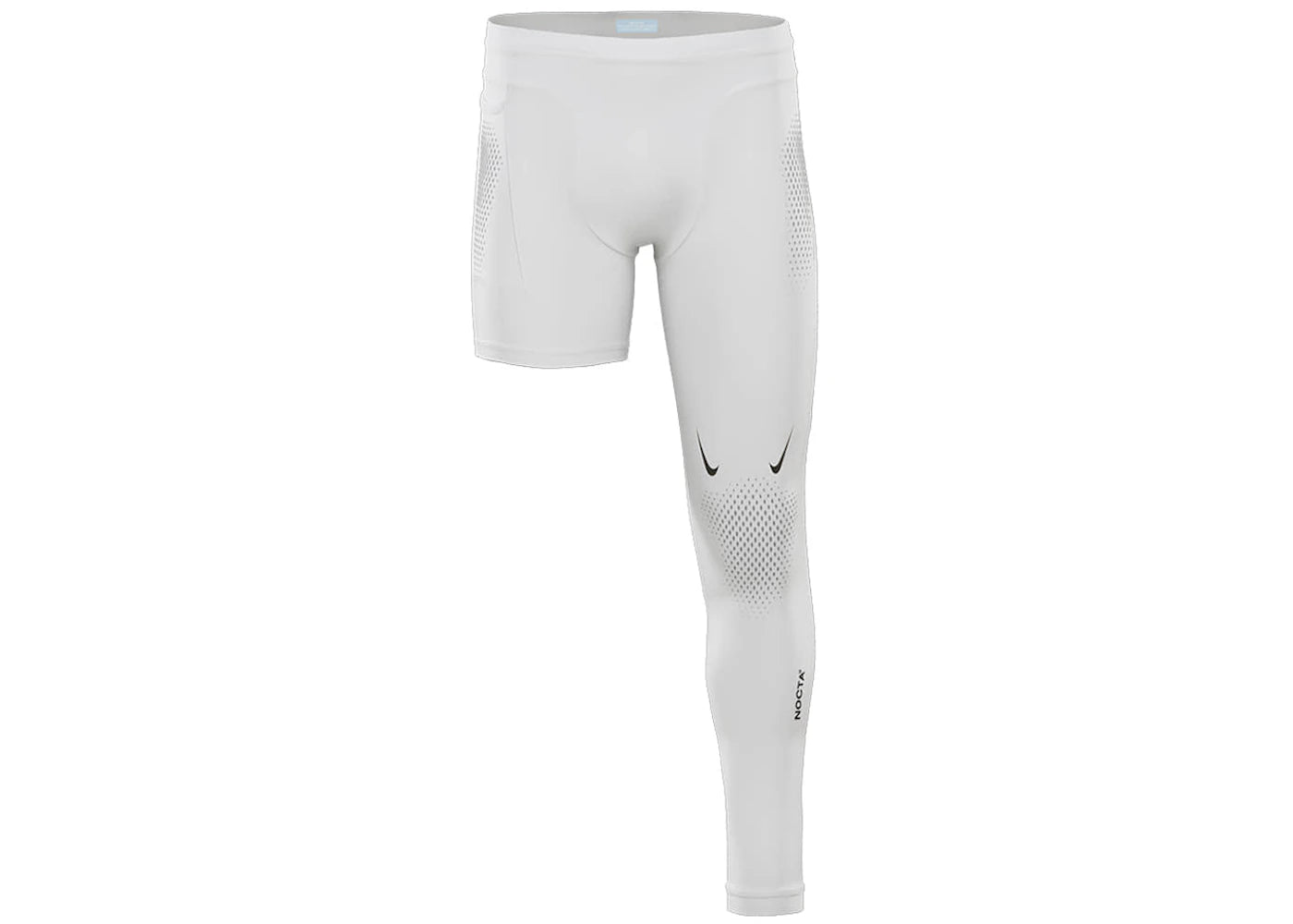 Nike x NOCTA Single Left Leg Tights-White