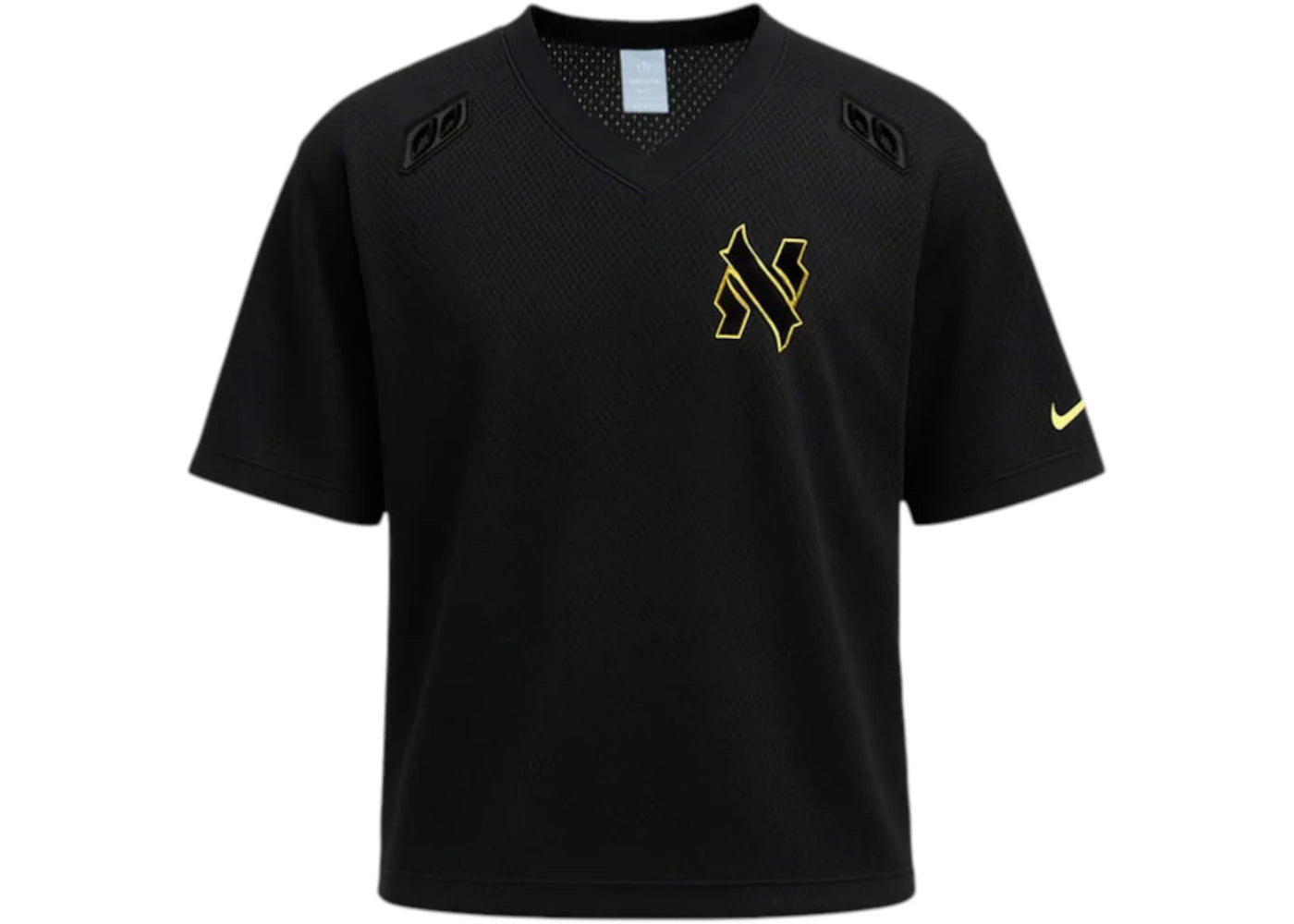 Nike x NOCTA Summer Vybz Mesh Short Sleeve Shirt-Black