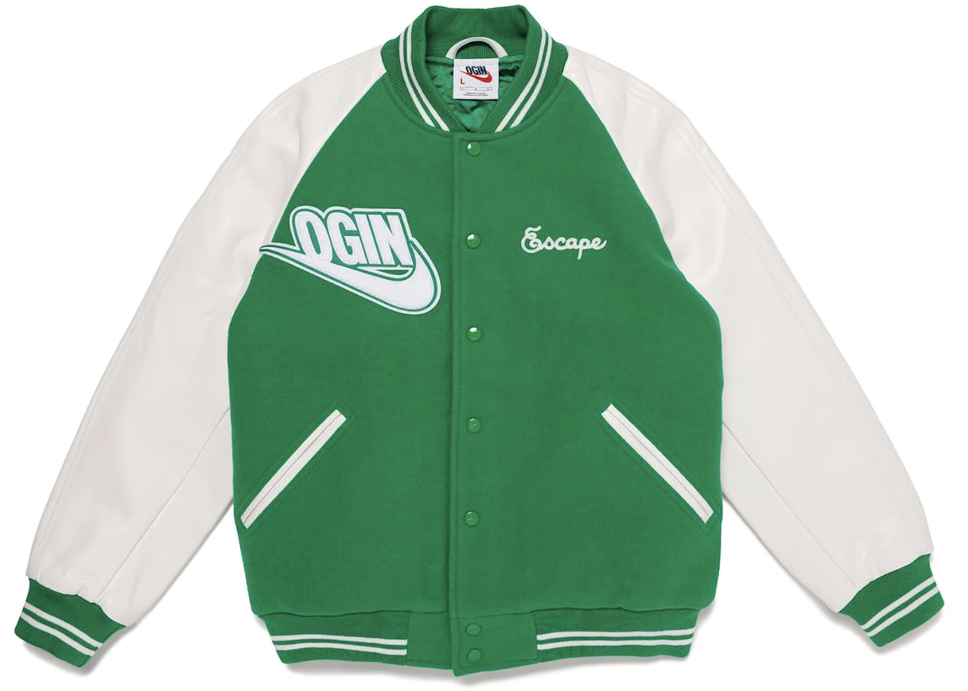 Nike x Nigo NRG Varsity Jacket (Asia Exclusive)-Green