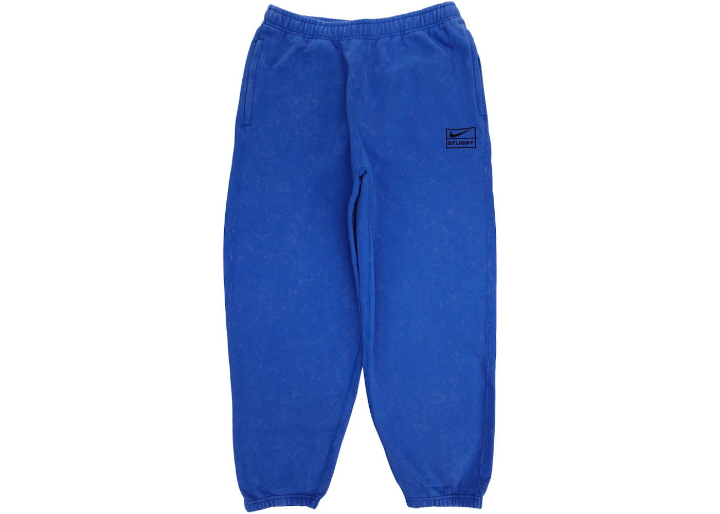 Nike x Stussy Acid Wash Sweatpants-Blue