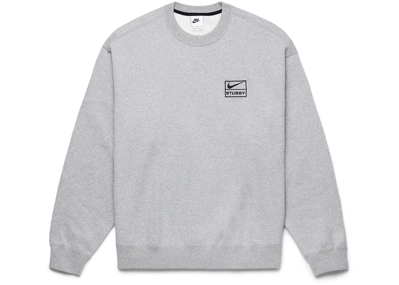 Pull polaire Nike x Stussy gris