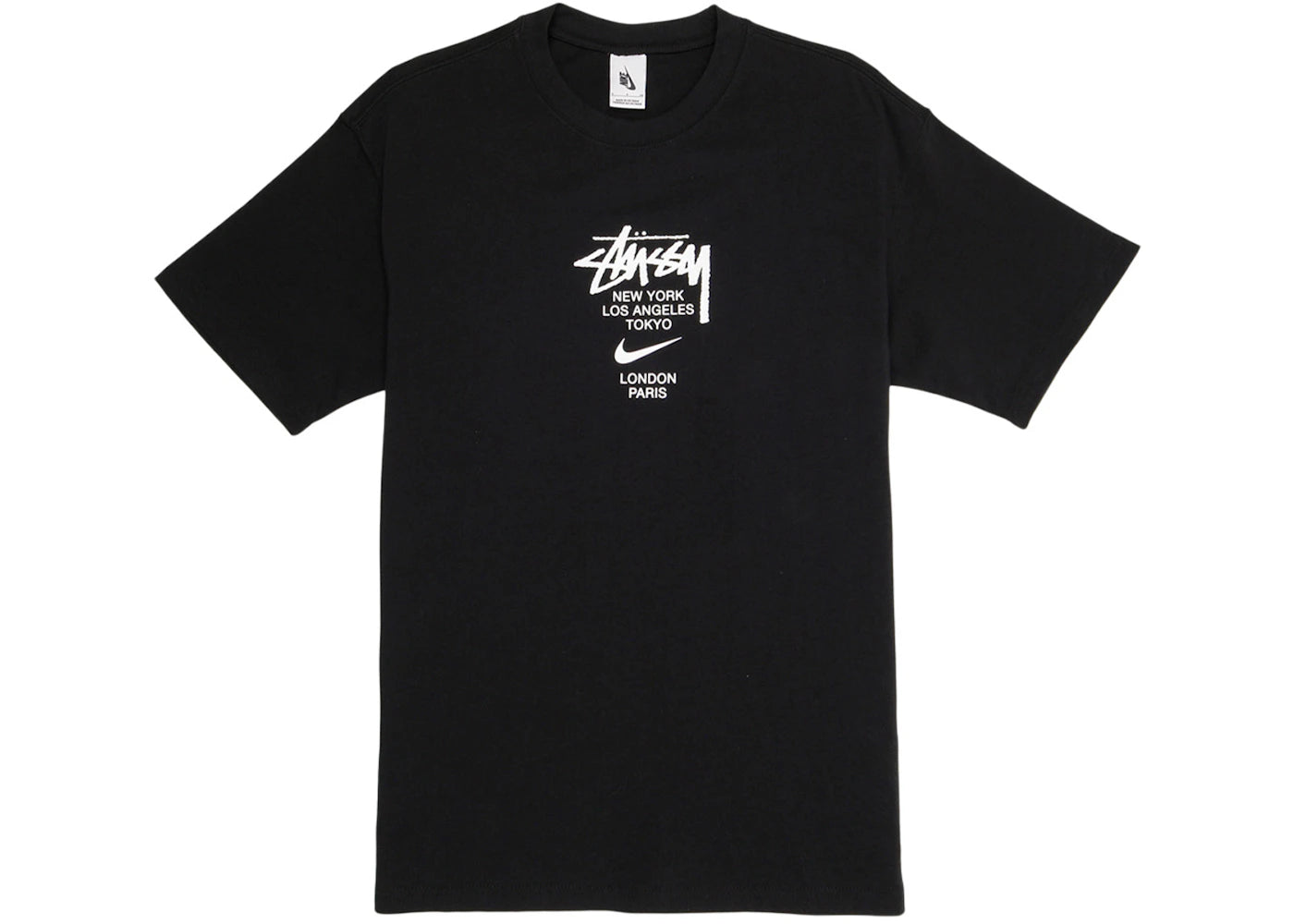 T-shirt Nike x Stussy International - Noir