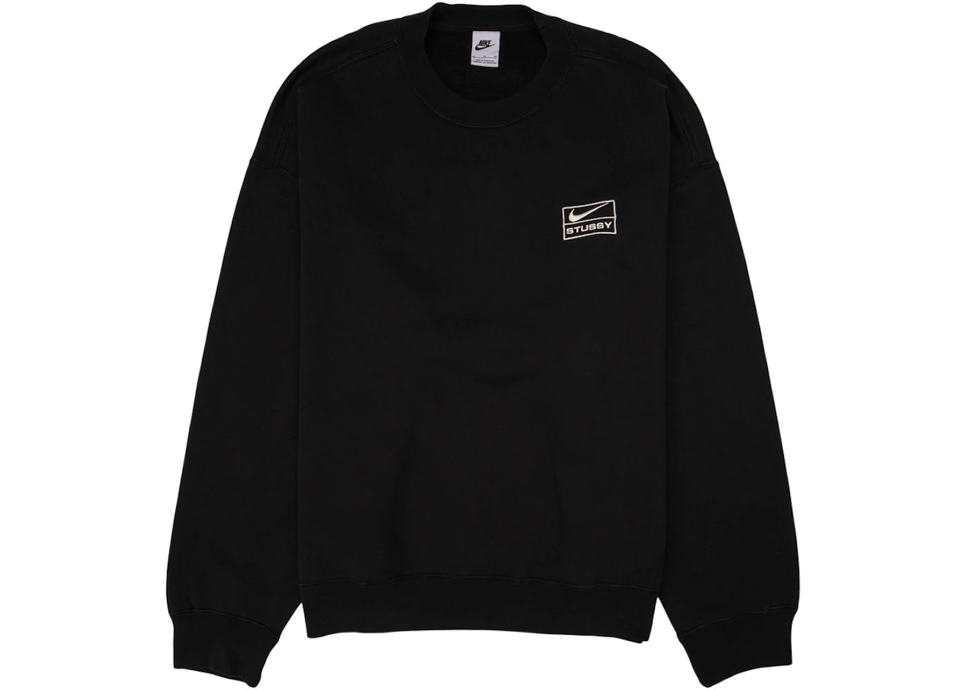Polaire Nike x Stussy Wash Crew noire