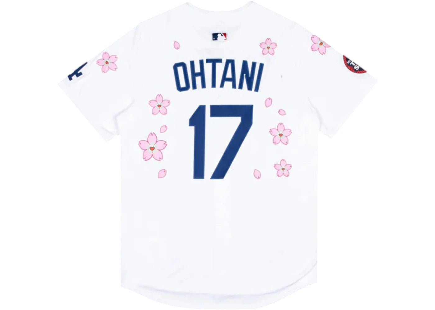 Nike x Takashi Murakami x MLB World Tour Tokyo Series 2025 Dodgers Ohtani Jersey-White