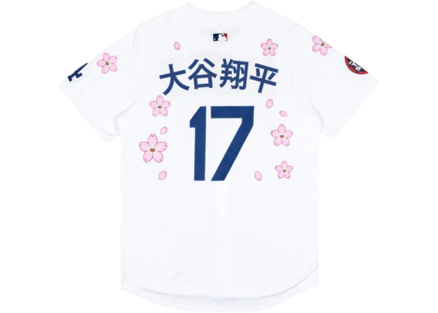 Nike x Takashi Murakami x MLB World Tour Tokyo Series 2025 Dodgers Ohtani Kanji Jersey-White