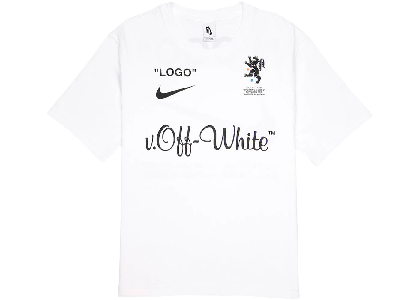 Nike Lab x OFF-WHITE Mercurial NRG X Tee-White