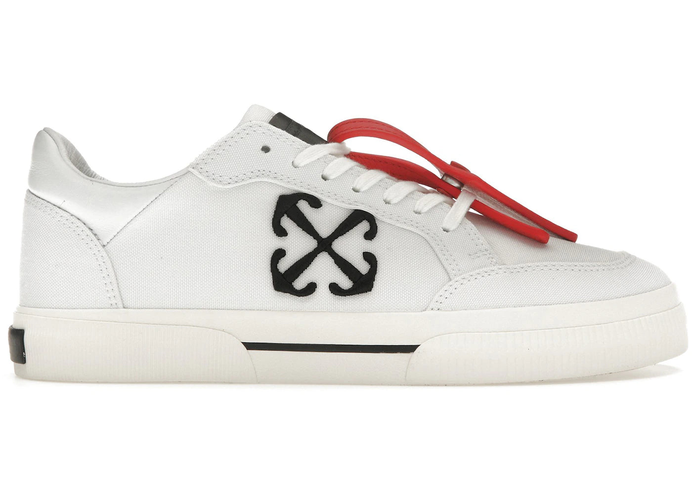 OFF-WHITE New Low Vulcanized-White Black