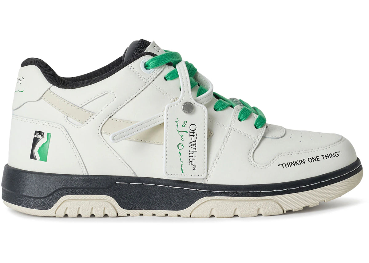 OFF-WHITE Out Of Office Low Tops Miles Davis - main view