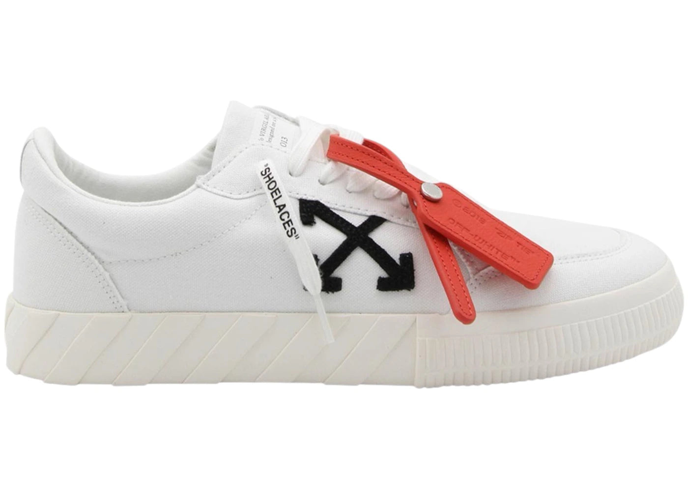 OFF-WHITE Vulc Low-White Black (FW23)