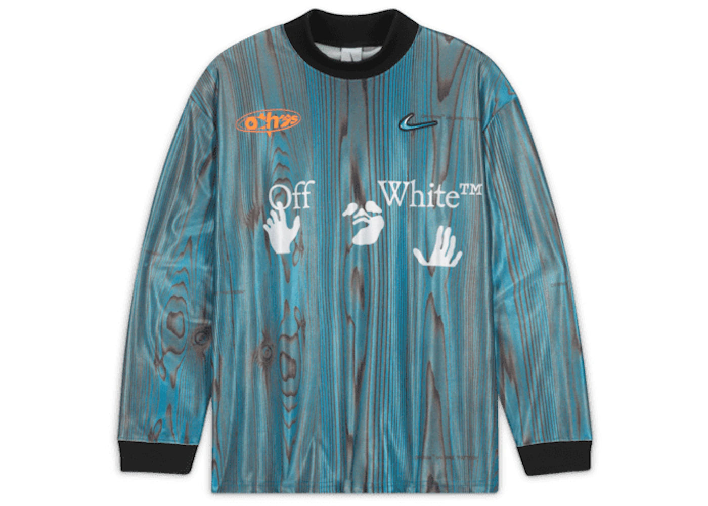 OFF-WHITE x Nike 001 Soccer Jersey-Blue
