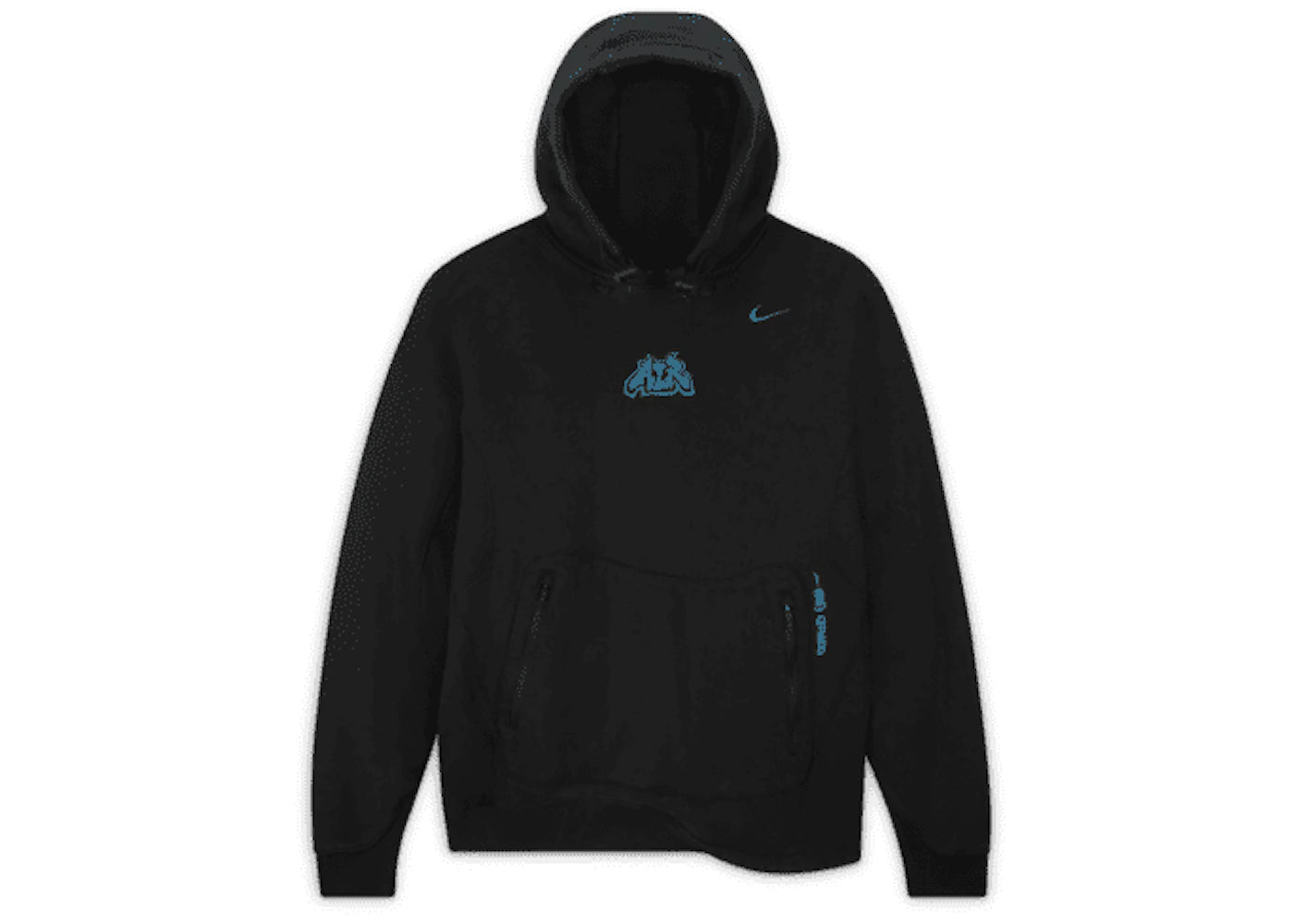 OFF-WHITE x Nike 006 Fleece Hoodie-Black