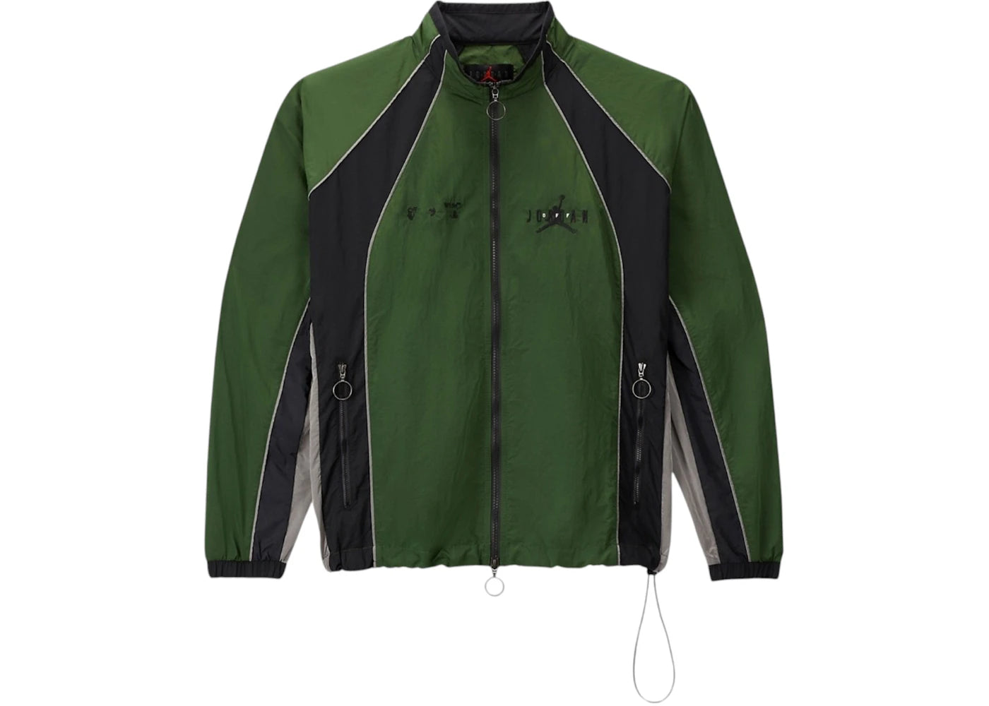 OFF-WHITE x Nike Jordan Logo Jacket-Green