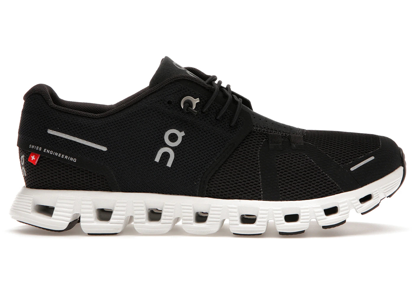 On Running Cloud 5-Black White (Women's)