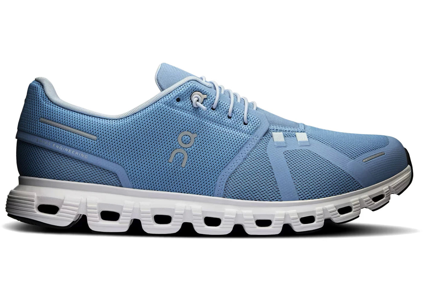 On Running Cloud 6-Chambray White